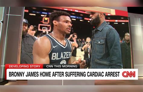 Bronny James Home After Suffering Cardiac Arrest - The Seattle Medium