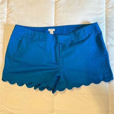 J Crew Factory Shorts J Crew Scalloped Shorts Poshmark