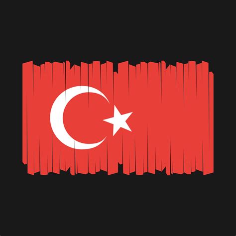 Turkey Flag Vector 21934183 Vector Art at Vecteezy