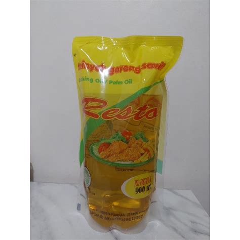 Jual Minyak Goreng Resto 900ml Shopee Indonesia