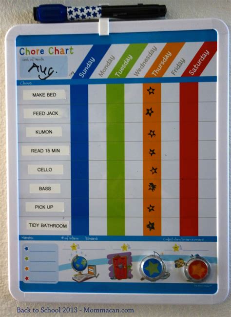 Create Chore Chart For Kids