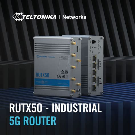 TELTONIKA RUTX50 Industrial 5G Router At Reichelt Elektronik