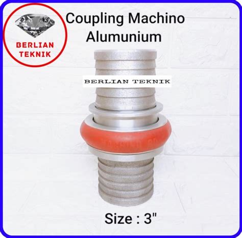 Jual Coupling Machino Kopling Selang Pemadam Kebakaran Inch Aluminium