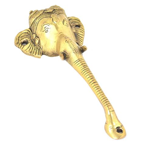 Brass Ganesha Door Handle