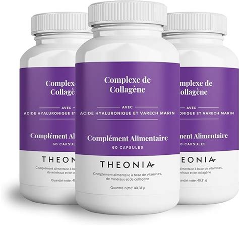 Complexe De Collag Ne Theonia Capsules Acide Hyaluronique Et