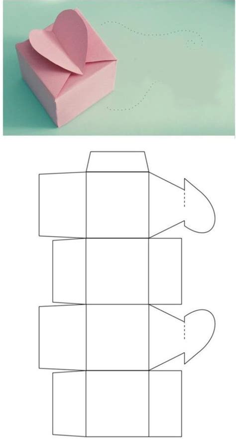 Moldes Gratis De Cajas Para Fiestas Moldes De Caja