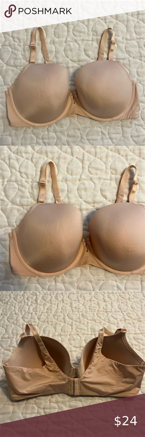 Torrid Nude Lined Bra With Triple Clasp 40DD Torrid Nude Bra