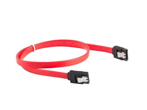 Kabel Sata Data Gb S F F Cm Zatrzask Czerwony Sklep Opinie Cena