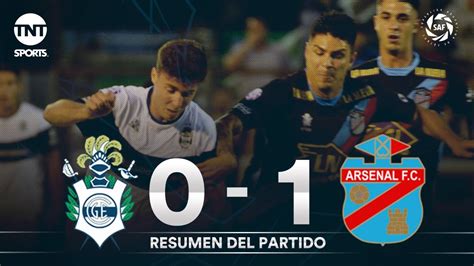 Resumen De Gimnasia Lp Vs Arsenal 0 1 Fecha 14 Superliga