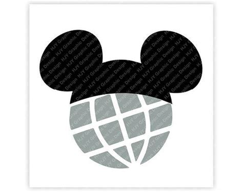 Epcot Mickey Mouse Head Icon Ears Digital Download - Etsy