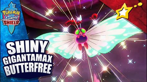 Live Random Shiny Gmax Butterfree In The Wild Area Did I Fail It