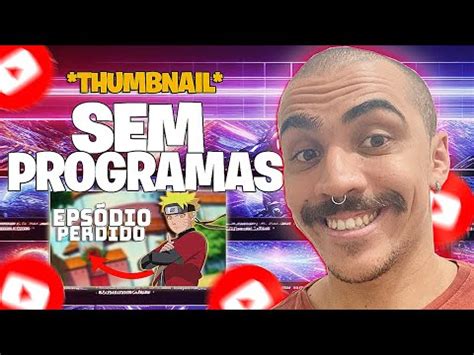 2 Sites FACÉIS e GRATUITOS para criar THUMBNAILS PROFISSIONAIS Passo a