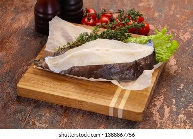 Raw Wolffish Steak Ready Cooking Stock Photo Shutterstock