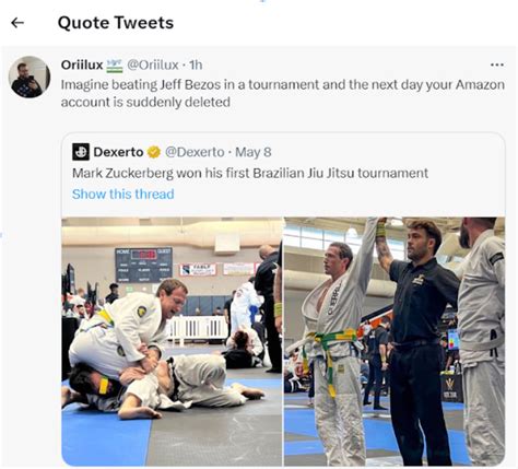 Mark Zuckerberg Competes In Jiu Jitsu Has Bjj Finally Gone Mainstream