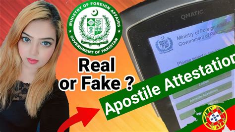 Pakistan Apostile Update MOFA Attestation Pakistan PCC