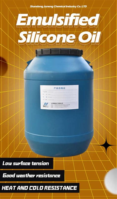 Polyether Modified Polydimethylsiloxane Silicone Oil As Emulsifier