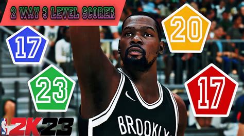 Nba 2k23 6’9 2 Way 3 Level Scorer Best Kevin Durant Build Youtube