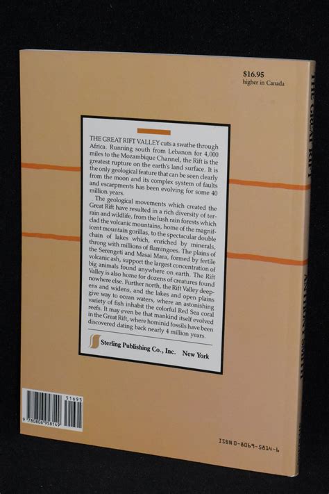 The Great Rift; Africa's Changing Valley by Anthony Smith: Near Fine