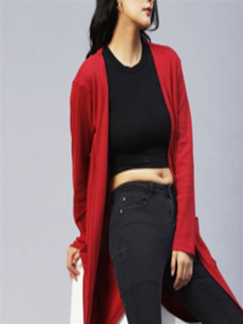 Buy Rigo Open Front Cotton Longline Shrug Shrug For Women 20754614