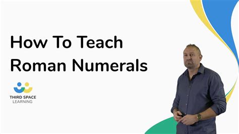 How To Teach Roman Numerals Youtube