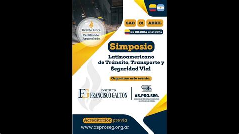 Simposio Latinoamericano De Transito Transporte Y Seguridad Vial YouTube