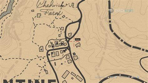 Red Dead Redemption 2 Cigarette Cards Map