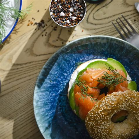 Smoked Salmon And Avocado Bagel Recipe