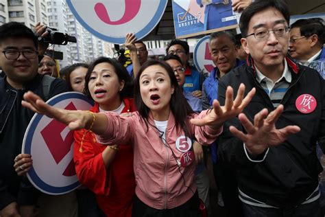 Pro Establishment Hong Kong Politicians Legislative Council Ousting