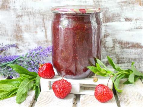 Варенье из замороженной клубники — пошаговый рецепт с фото