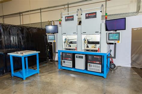 Dual Auto Laser Welding System Weldlogic Inc