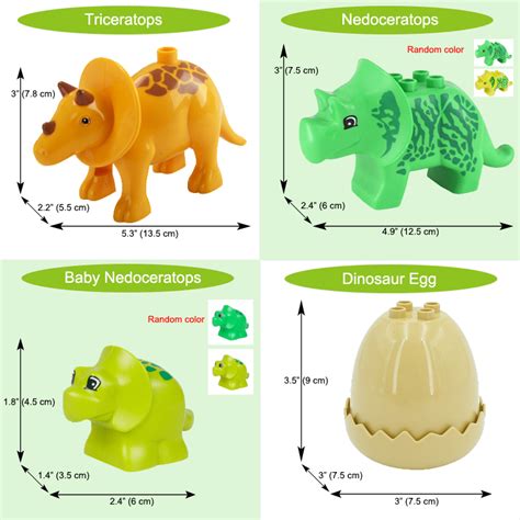 Duplo Dinozor Bloklar Jurassic Dinozor Modeli Ekil Yap Ta Lar