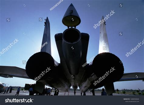 Air Force Fighter Jet Sukhoi Indonesia Stock Photo 1408350044