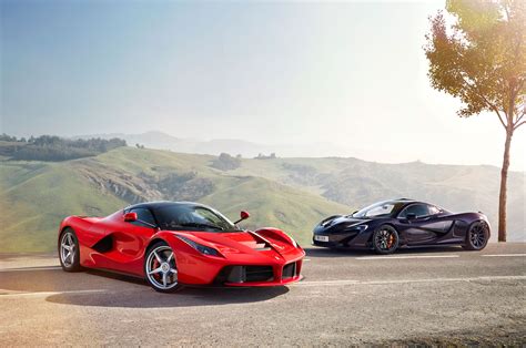 Hybrid is the New Fast: Ferrari LaFerrari vs. McLaren P1