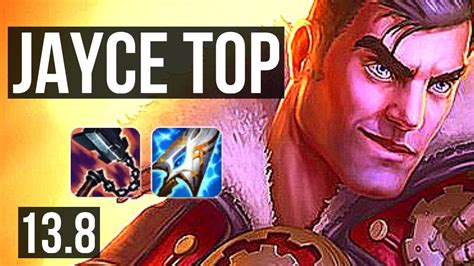 Jayce Vs Jax Top Rank Jayce Kr Challenger Youtube