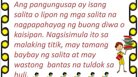 Pagsulat Ng Parirala At Pangungusap Gamit Ang Tamang Bantas Filipino