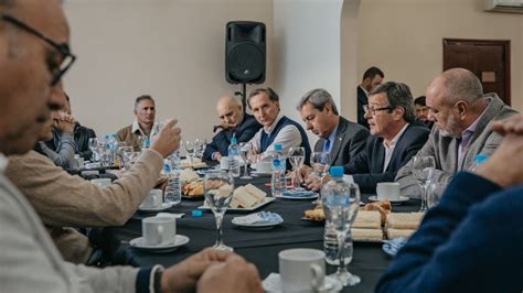 Rubén Uñac se reunió con la Cámara de la Construcción y destacó la