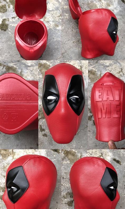 Deadpool Popcorn Bucket Furniture Home Living Kitchenware