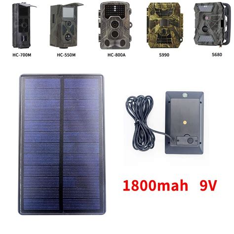 Outdoor 9V 1800Mah Zonnepaneel Battery Charger Voo Grandado