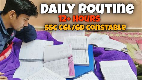 Ssc Study Routine A Day In The Life Of Ssc Aspirant Cgl Exam