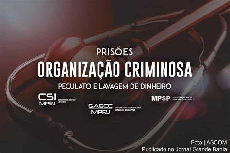 Mprj Realiza Operação Contra Integrantes De Organização Criminosa Que