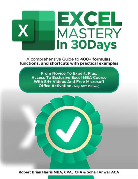 Excel Mastery In 30 Days A Comprehensive Guide To 400 Formulas