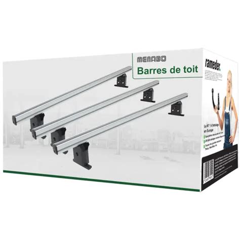 Barres De Toit Aluminium Pour Peugeot Boxer Type Menabo