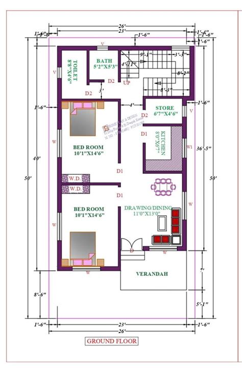 25x44 Affordable House Design Dk Home Designx