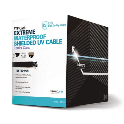 Bobina De Cable FTP LinkedPRO De 305 Metros Cat6 Calibre 23