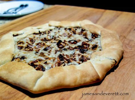 Mushroom Gruyere Galette Recipe | James & Everett