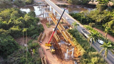 Jaru Duplicação da ponte sobre o Rio Jaru muda cenário na BR 364