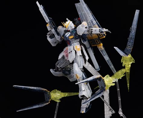 Review Rg Nu Gundam Clear Color Limited Package Gunjap