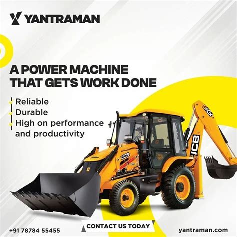 76 HP At 2200 Rpm 4770 Mm JCB 3DX Plus Backhoe Loader Loader Bucket