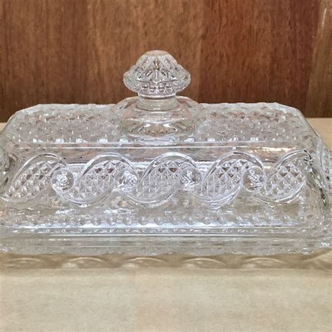 Retro Butter Dish Etsy