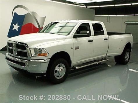 Sell Used 2012 Dodge Ram 3500 Crew 4x4 Diesel Dually Long Bed 44k Texas